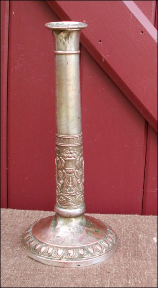 French Revival Style Copper Candle Holder 1880