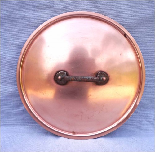 Cookware Tin Lined Copper Lid Ø 9