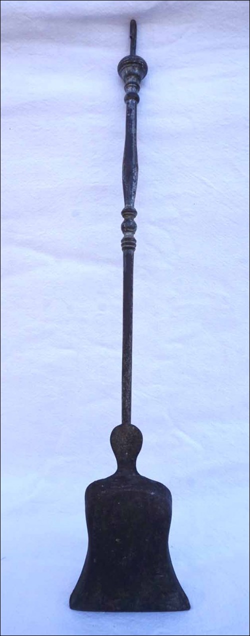 Fireplace Tool Wrought Iron Ash Shovel Hook Late 19th C