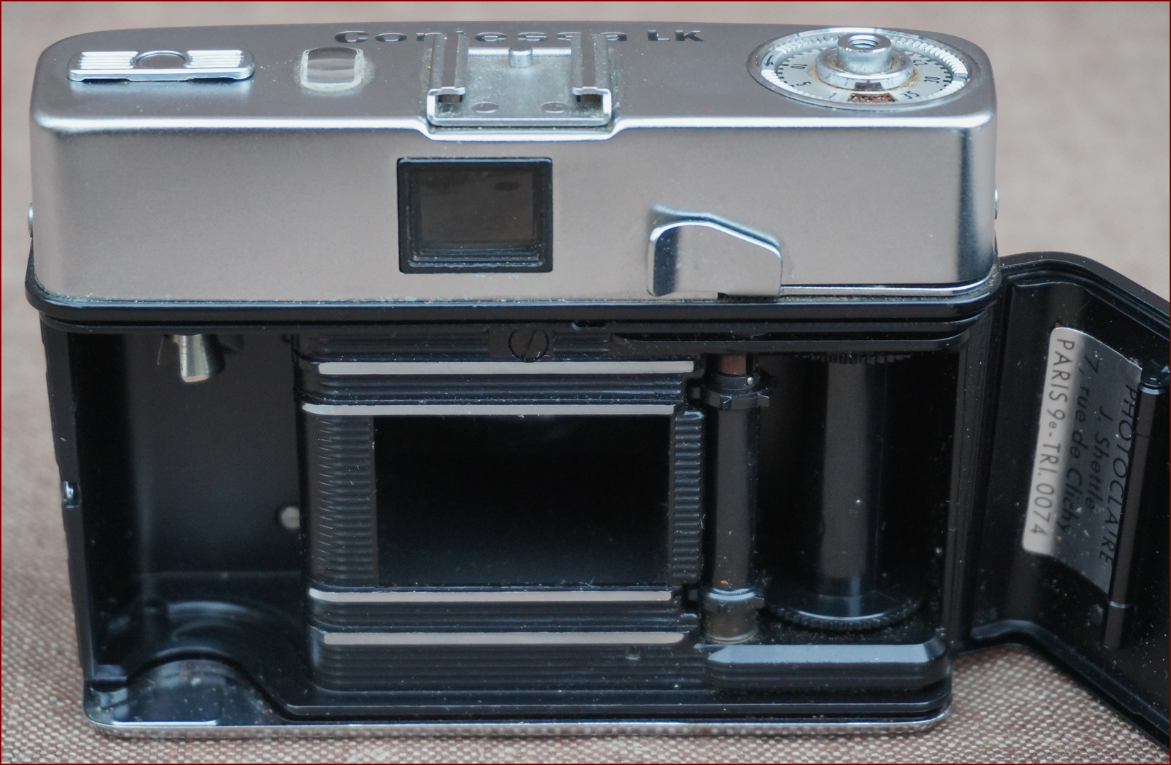 Zeiss Ikon Contessa LK Carl Zeiss Tessar 50mm 2.8 Flash Light