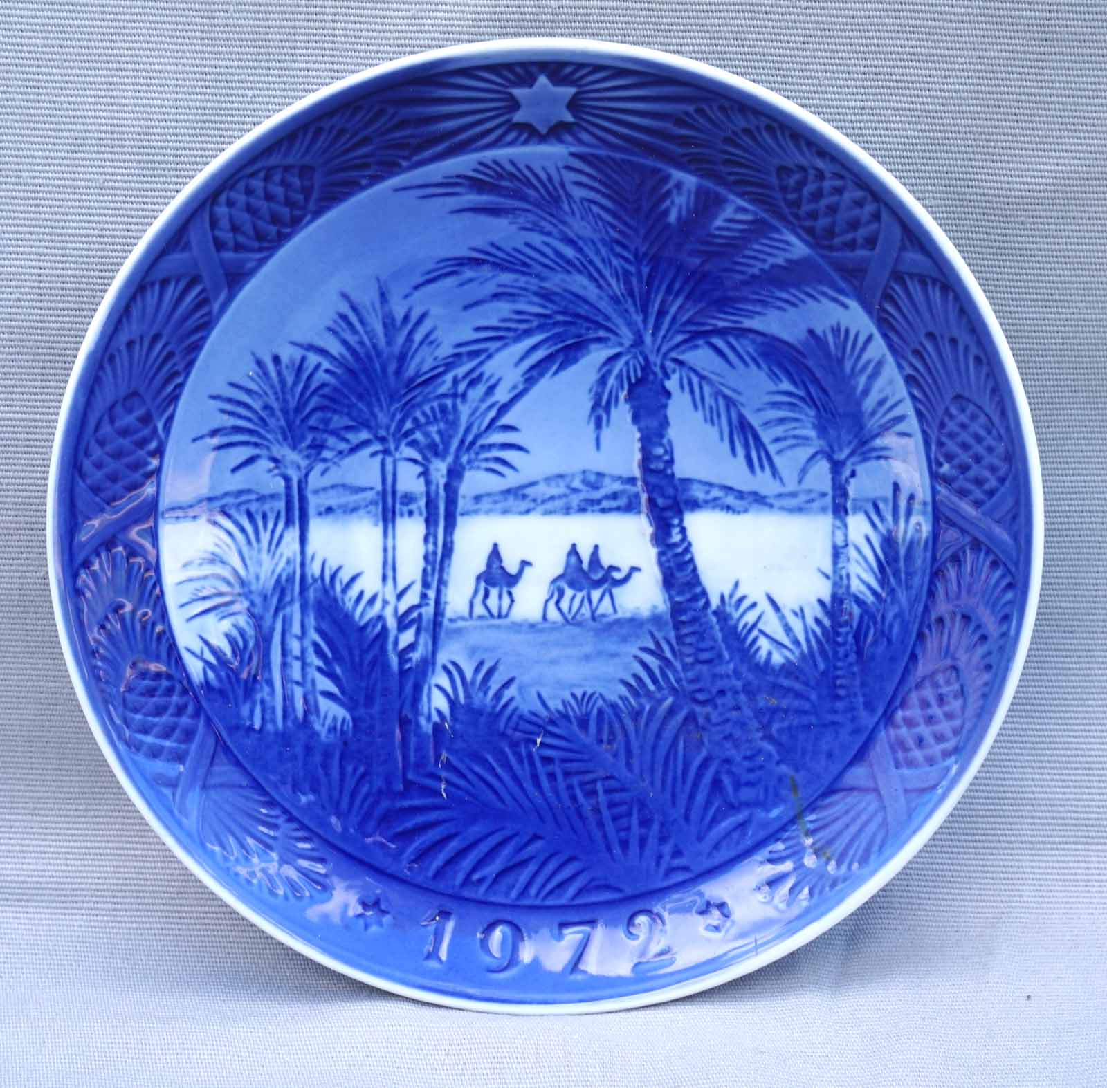 Vintage Royal Copenhagen 1972 Osterland In The Desert Hanging Ceramic ...